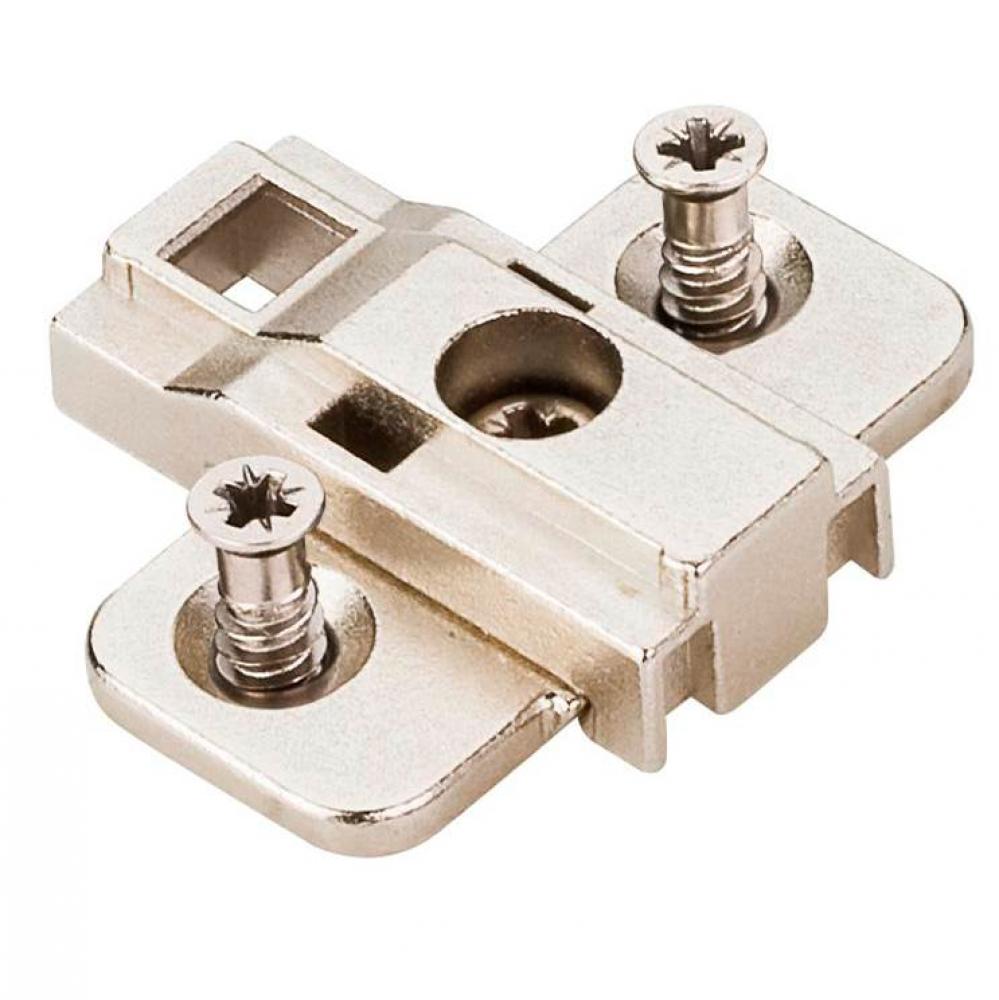 Heavy Duty 0 mm Cam Adjustable Zinc Die Cast Plate with Euro Screws 500 Series Euro Hinges