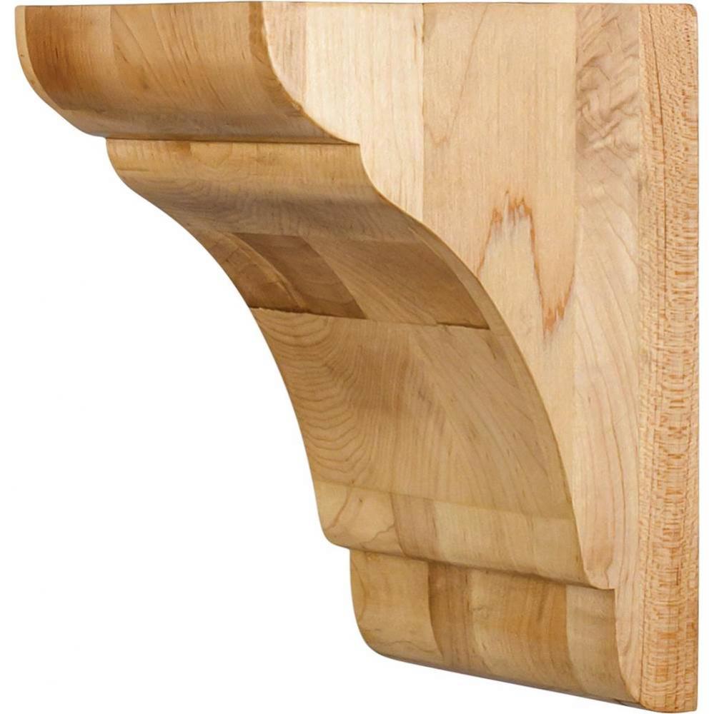 5'' W x 6'' D x 8'' H Cherry Minimalist Corbel