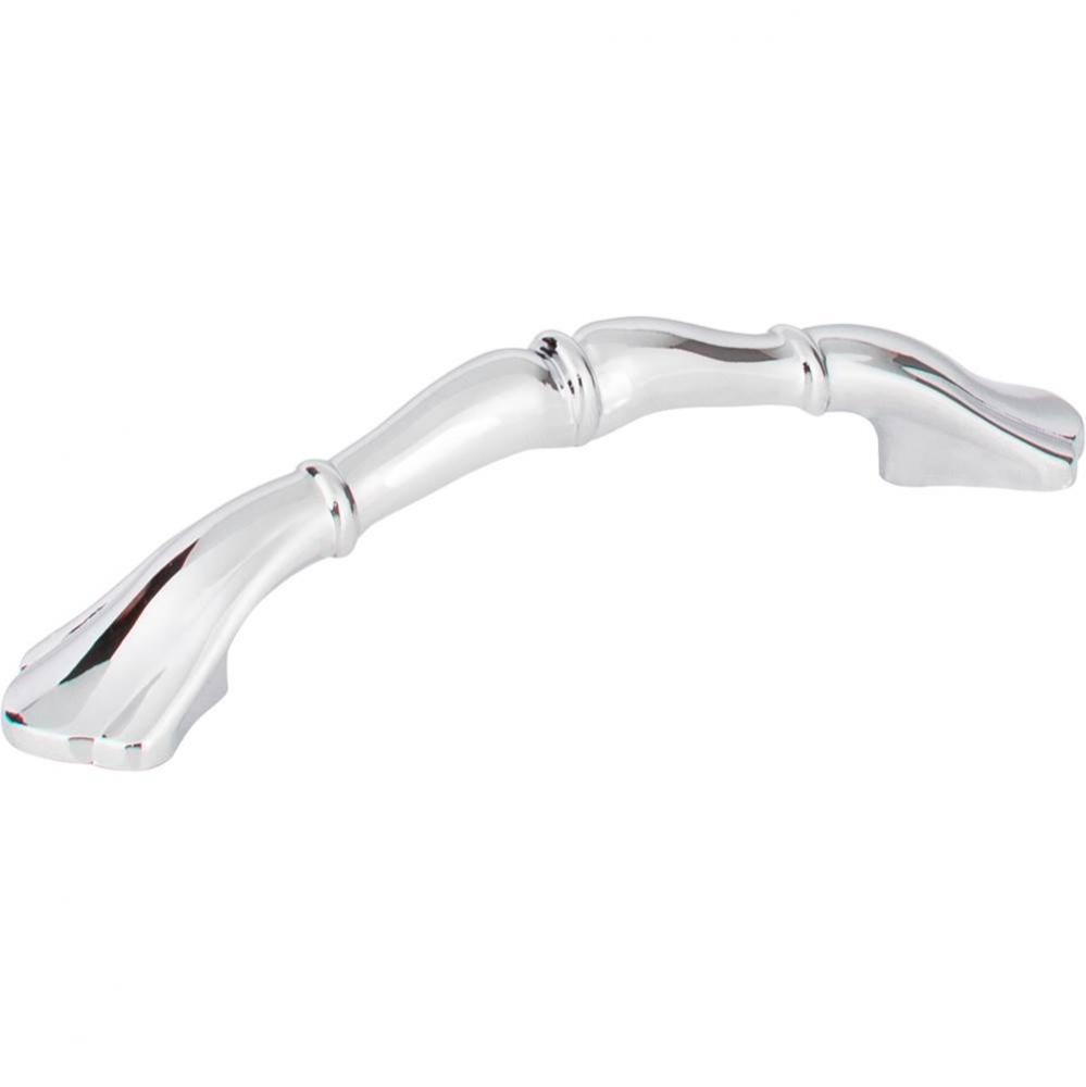 3'' Center-to-Center Polished Chrome Gatsby Cabinet Pull