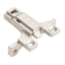 Hardware Resources 400.3456.75 - Heavy Duty 3 mm Non-Cam Adj Zinc Die Cast Plate for 500 Series Euro Hinges
