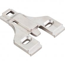 Hardware Resources 400.3553.75 - Heavy Duty 0 mm Non-Cam Adj Zinc Die Cast Plate for Cabinet Refacing for 500 Series Euro Hinges