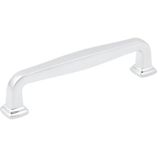 Hardware Resources 782-128PC - 128 mm Center-to-Center Polished Chrome Fontana Cabinet Pull
