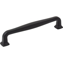 Hardware Resources 782-160MB - 160 mm Center-to-Center Matte Black Fontana Cabinet Pull
