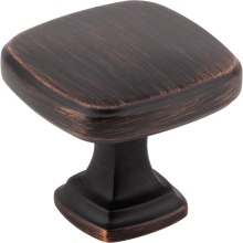 Hardware Resources 782DBAC - 1-3/8'' Overall Length Brushed Oil Rubbed Bronze Fontana Cabinet Knob