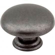 Hardware Resources 3950-DACM - 1-3/16'' Diameter Gun Metal Gatsby Cabinet Mushroom Knob