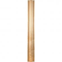 Hardware Resources CC4POP - 3/4'' D x 2-3/4'' H Poplar Radius Corner Moulding