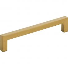 Hardware Resources 625-128SBZ - 128 mm Center-to-Center Satin Bronze Square Stanton Cabinet Bar Pull