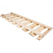 Hardware Resources SR36 - 36'' Wooden Stemware Rack