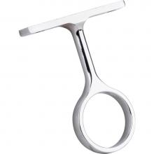 Hardware Resources M7270 - Chrome Center Support Bracket for 1-1/16'' Round Closet Rods