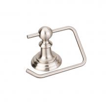 Hardware Resources BHE5-07SN-R - Fairview Satin Nickel Euro Paper Holder - Retail Packaged