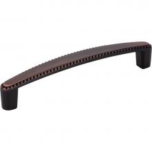 Hardware Resources Z115-128DBAC - 128 mm Center-to-Center Brushed Oil Rubbed Bronze Rope Detailed Lindos Cabinet Pull