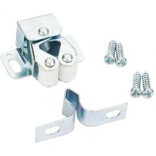 Hardware Resources RC01-ZN - Double Roller Catch with Strike and Screws - Zinc Finish
