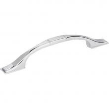 Hardware Resources 937-96PC - 96 mm Center-to-Center Polished Chrome Square Hammond Cabinet Pull