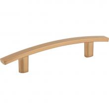 Hardware Resources 859-96SBZ - 96 mm Center-to-Center Satin Bronze Square Thatcher Cabinet Bar Pull