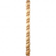 Hardware Resources RMH2BCH-96 - Beaded Rope Moulding Half Round