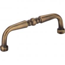 Hardware Resources Z259-3AB - 3'' Center-to-Center Brushed Antique Brass Madison Cabinet Pull