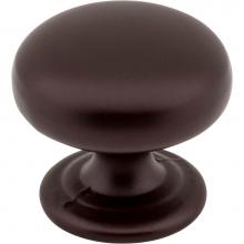Hardware Resources 2980ORB - 1-1/4'' Diameter Dark Bronze Florence Cabinet Mushroom Knob