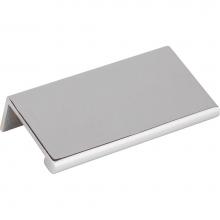 Hardware Resources A500-3PC - 3'' Overall Length Polished Chrome Edgefield Cabinet Tab Pull