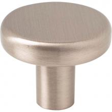 Hardware Resources 105SN - 1-1/4'' Diameter Satin Nickel Gibson Cabinet Knob