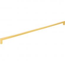 Hardware Resources 625-448BG - 448 mm Center-to-Center Brushed Gold Square Stanton Cabinet Bar Pull