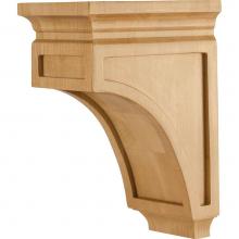 Hardware Resources CORO-5-WB - 5'' W x 7'' D x 10'' H White Birch Mission Corbel