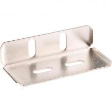 Hardware Resources 9453007 - 2'' x 1'' x 5/8'' Bright Nickel Drawer Front Adjustment Bracket