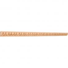 Hardware Resources EM-4CH - 9/16'' D x 1'' H Cherry Egg and Dart Embossed Moulding