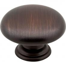 Hardware Resources 3950-DBAC - 1-3/16'' Diameter Brushed Oil Rubbed Bronze Gatsby Cabinet Mushroom Knob