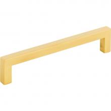 Hardware Resources 625-128BG - 128 mm Center-to-Center Brushed Gold Square Stanton Cabinet Bar Pull