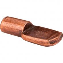 Hardware Resources 1206AC - Antique Copper 1/4'' Spoon Shelf Support - Priced and Sold by the Thousand