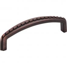 Hardware Resources Z118-96DBAC - 96 mm Center-to-Center Brushed Oil Rubbed Bronze Rope Detailed Cypress Cabinet Pull