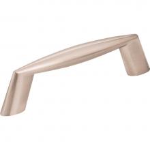 Hardware Resources 988-3SN - 3'' Center-to-Center Satin Nickel Zachary Cabinet Pull