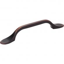 Hardware Resources 254-96DBAC - 96 mm Center-to-Center Brushed Oil Rubbed Bronze Kenner Cabinet Pull