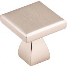 Hardware Resources 449SN - 1'' Overall Length Satin Nickel Square Hadly Cabinet Knob