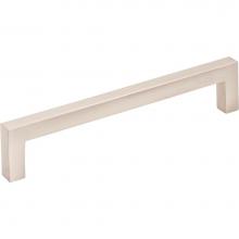 Hardware Resources 625-128SN - 128 mm Center-to-Center Satin Nickel Square Stanton Cabinet Bar Pull
