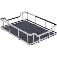 Hardware Resources SWS-BCBAS15PC - Extra Polished Chrome Baskets for 15'' STORAGE WITH STYLE  Blind Corner Organizer