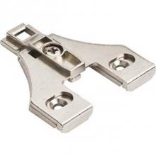Hardware Resources 400.3724.75 - Heavy Duty 3 mm Cam Adj Zinc Die Cast Plate No Screws Recommended for 125 degree Hinge for 500 Ser