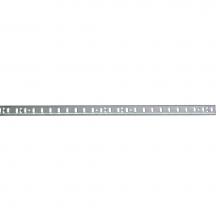 Hardware Resources TRK01-96ZN - 96'' Zinc Single-Track Shelf Standard