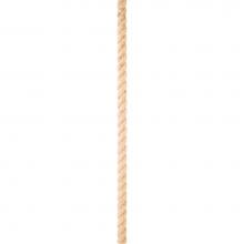 Hardware Resources RMH58POP-8 - Rope Moulding Half Round