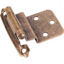 Hardware Resources H5922BB - 3/8'' Inset Self-closing Burnished Brass