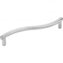 Hardware Resources Z205BC - 128 mm Center-to-Center Brushed Chrome Wavy Capri Cabinet Pull