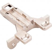 Hardware Resources 600.3459.65 - Heavy Duty 3 mm Non-Cam Adj Zinc Die Cast Wrap-Around Plate for 700, 725, 900 and 1750 Series Euro