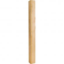 Hardware Resources P42-42ALD - 3-1/2'' W x 3-1/2'' D x 42'' H Alder Square Post