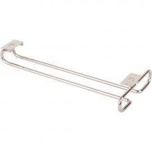 Hardware Resources STEM1-SN-R - Satin Nickel Under Cabinet Stemware Rack