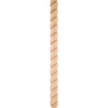 Hardware Resources RMH34POP-8 - Rope Moulding Half Round