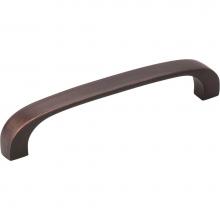 Hardware Resources 984-96DBAC - 96 mm Center-to-Center Brushed Oil Rubbed Bronze Square Slade Cabinet Pull