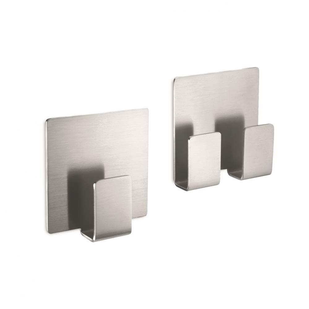 WHILE STOCKS LAST - 2'' x 2.25'' Appeso Towel Hook Self Adhesive - Stainless S