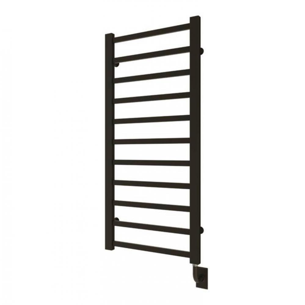 23.5''x50.5'' Milano Hydronic Towel Warmer - Matte Black