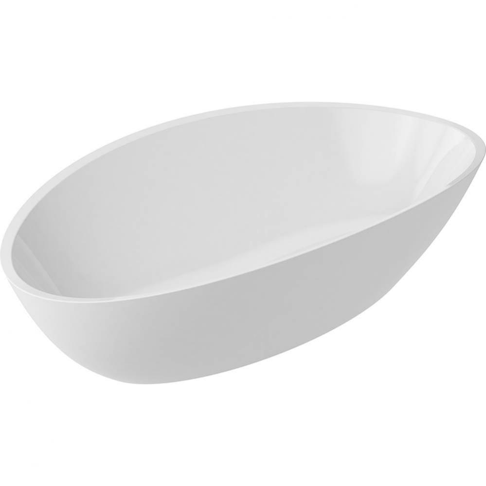 Caldini Vessel Sink - Gloss White