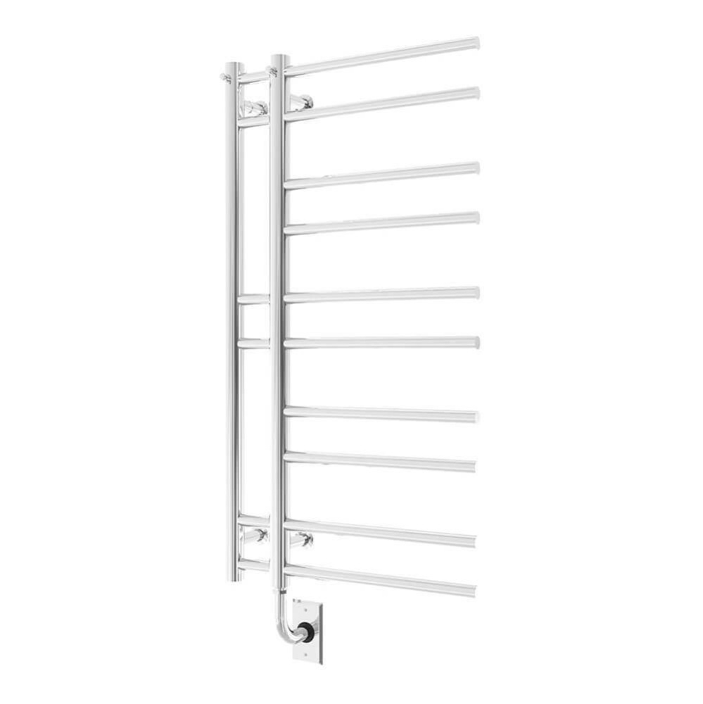 19.5''x37'' Ortona Hydronic Towel Warmer - Chrome